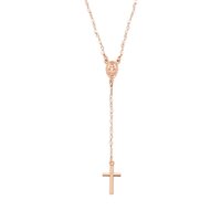 Collana Amen Donna Rosari in Argento Cristallo CRO10RBI4 - CRO10RBI4